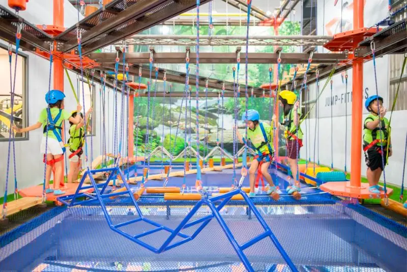 Vui chơi tại Jump Arena H&agrave; Nội review khu Trampoline nổi tiếng 13