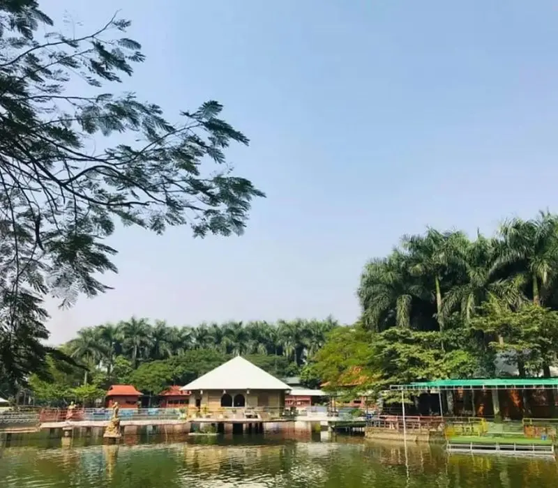 Vi vu Khu du lịch Cánh Buồm Xanh Park thư giãn cuối tuần