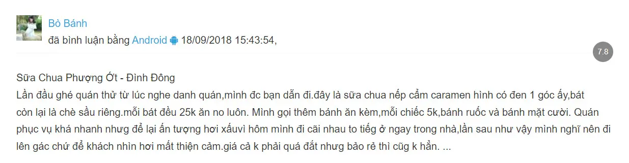 An ủi chiếc bao tử với Sữa chua Phượng Ớt Hải Ph&ograve;ng nổi nhất khu Đ&igrave;nh Đ&ocirc;ng 9