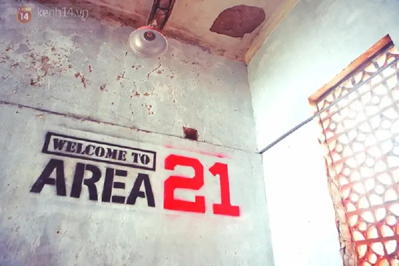 Area 21 Cafe trong khu tổ hợp cực chất tại Hải Ph&ograve;ng 2