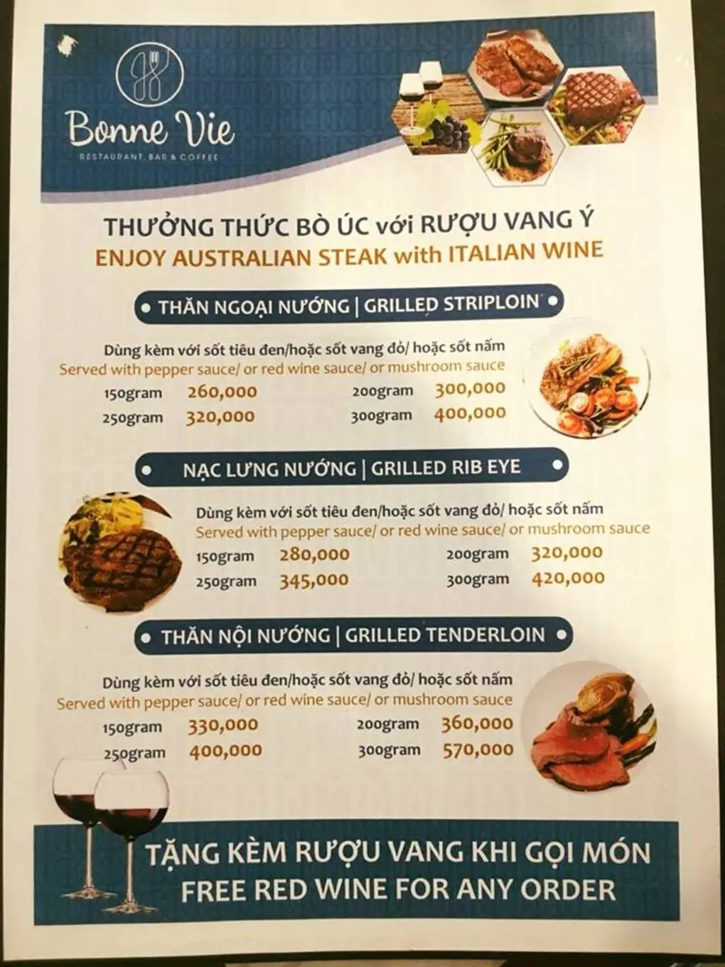 Bonne Vie Steak House Restaurant Hai Phong, sự kết hợp tinh hoa ẩm thực &Aacute; &Acirc;u 4