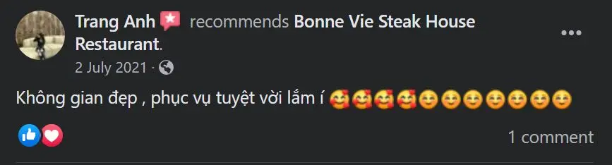 Bonne Vie Steak House Restaurant Hai Phong, sự kết hợp tinh hoa ẩm thực &Aacute; &Acirc;u 21