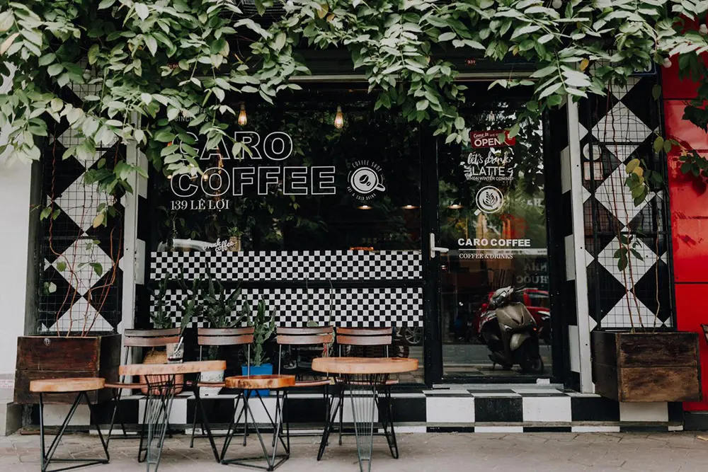 Caro Coffee - Qu&aacute;n c&agrave; ph&ecirc; sống ảo si&ecirc;u chất lượng 2