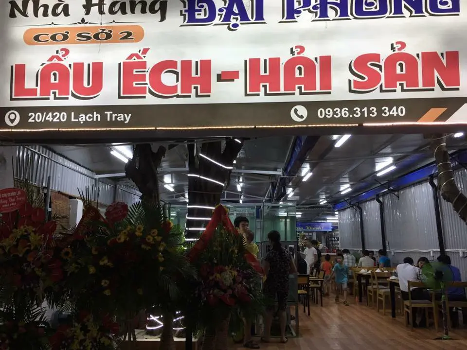 Hấp dẫn với thực đơn tại Nh&agrave; h&agrave;ng hải sản Đại Phong Hải Ph&ograve;ng 2
