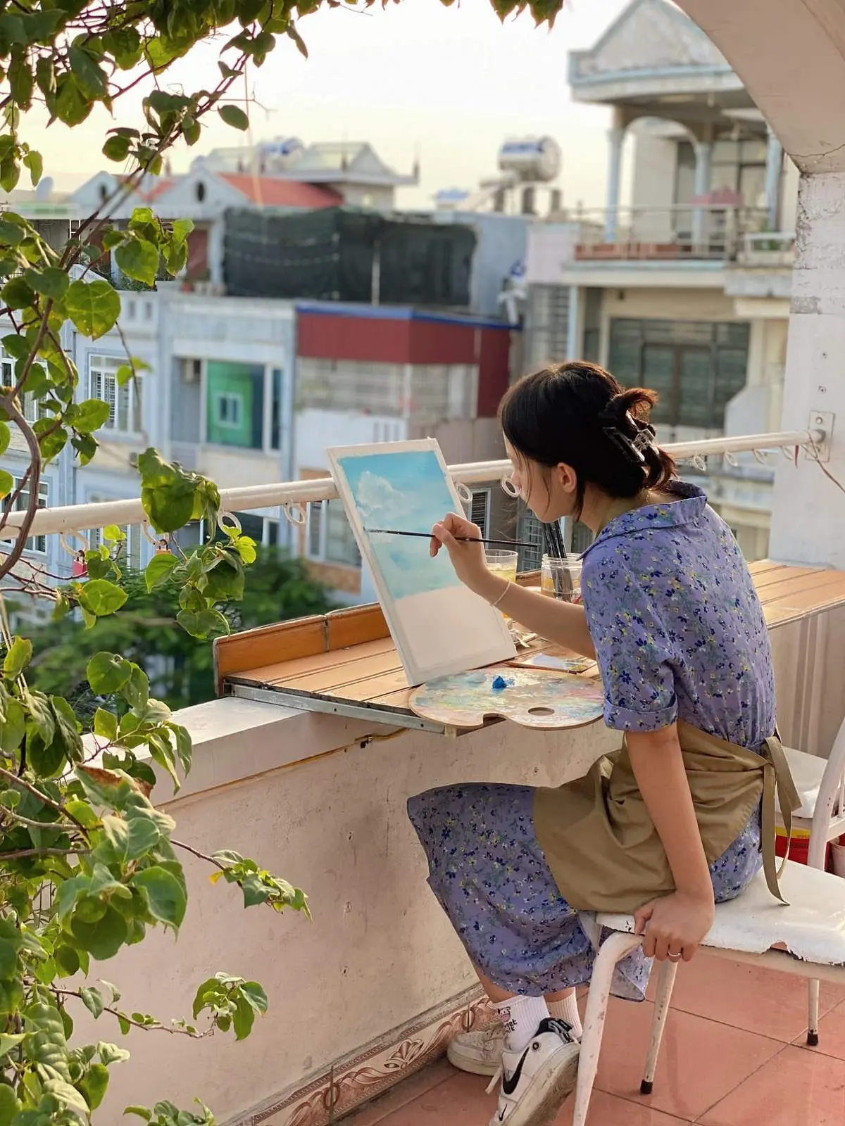 Lắng đọng ch&uacute;t b&igrave;nh y&ecirc;n tại Rooftop Cafe BREATHE Hải Ph&ograve;ng 8