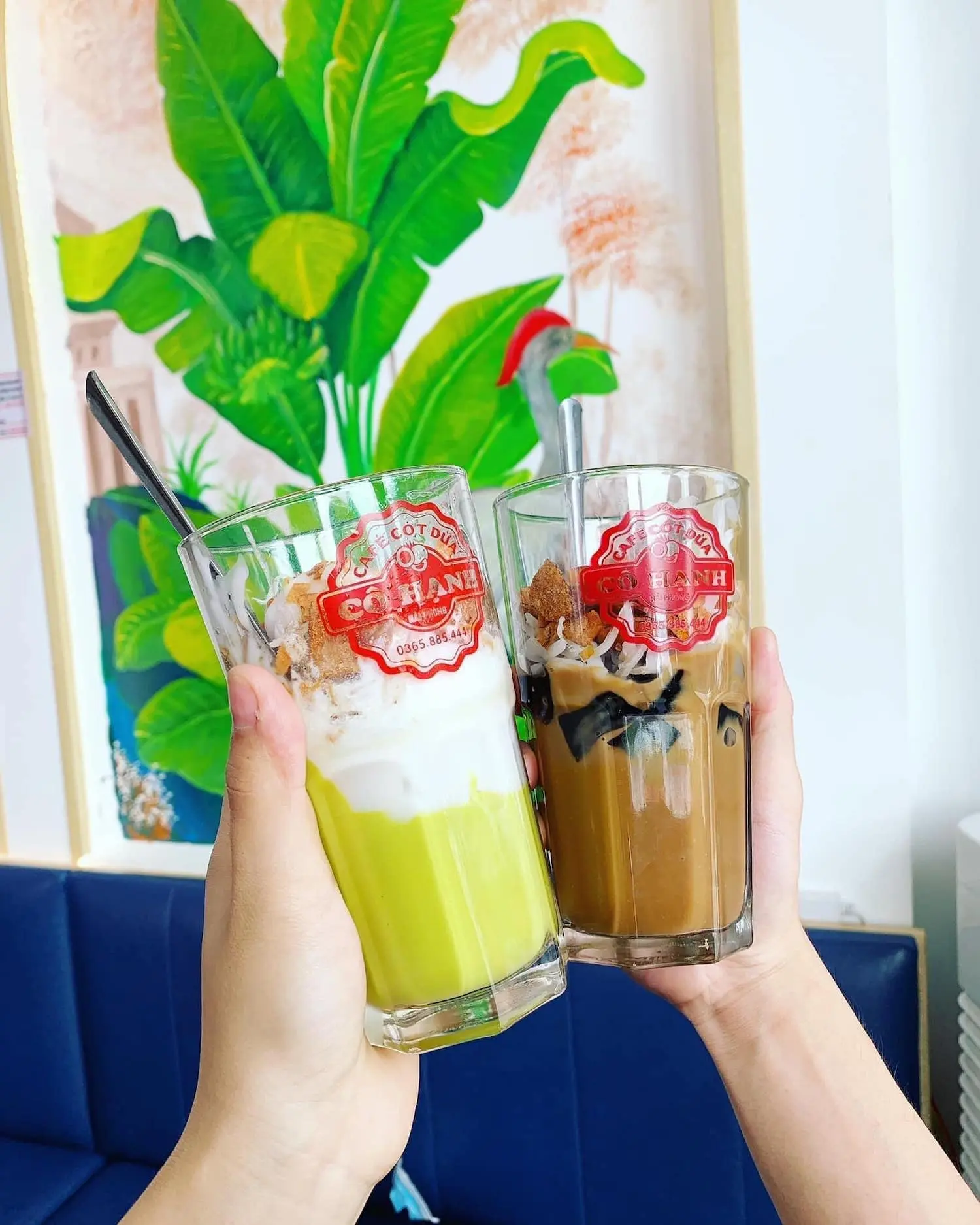 Ng&acirc;y ngất với qu&aacute;n C&agrave; ph&ecirc; cốt dừa c&ocirc; Hạnh ở Hải Ph&ograve;ng 10