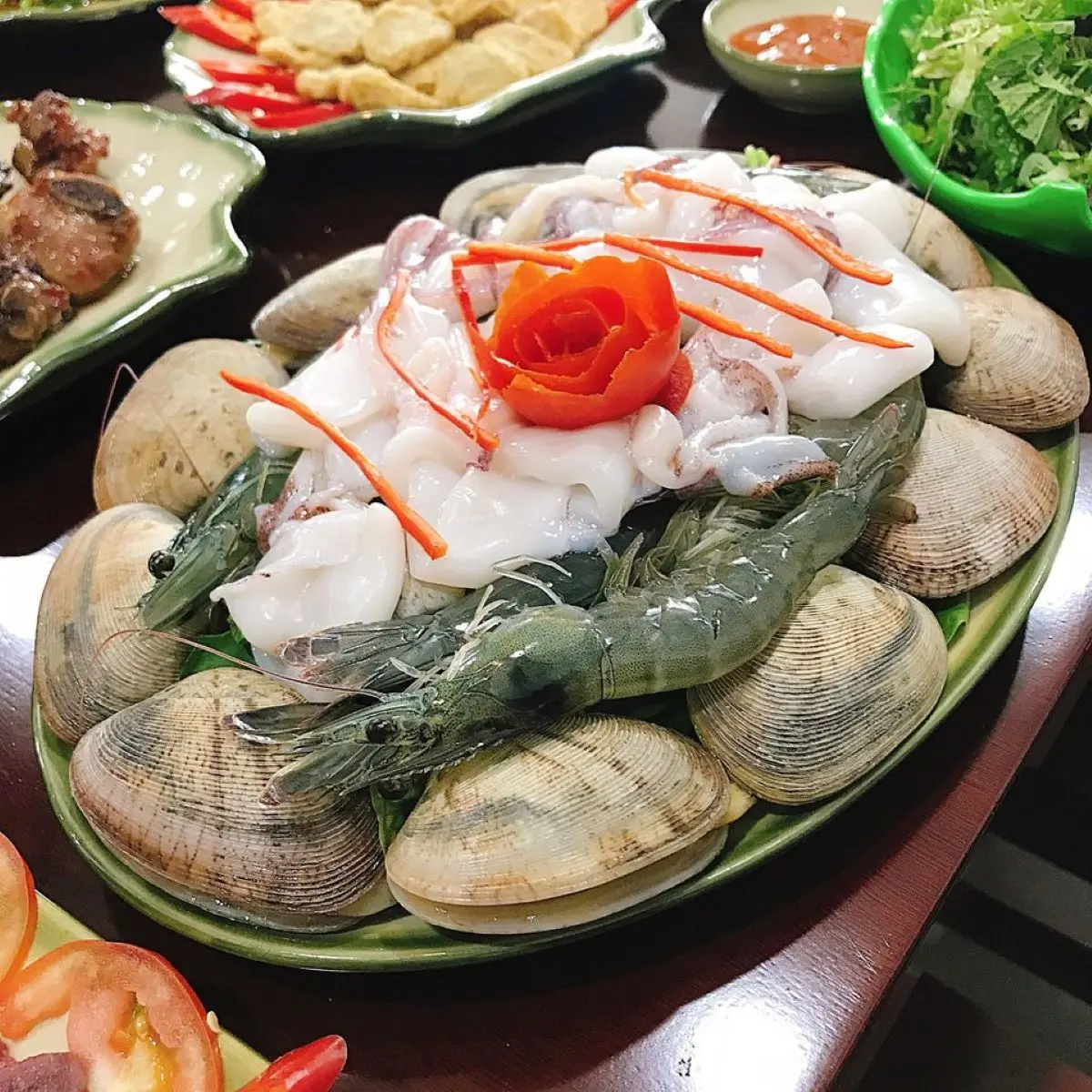No đẫy bụng nồi Lẩu cua đồng Minh Quỳnh Hải Ph&ograve;ng chất lượng 3