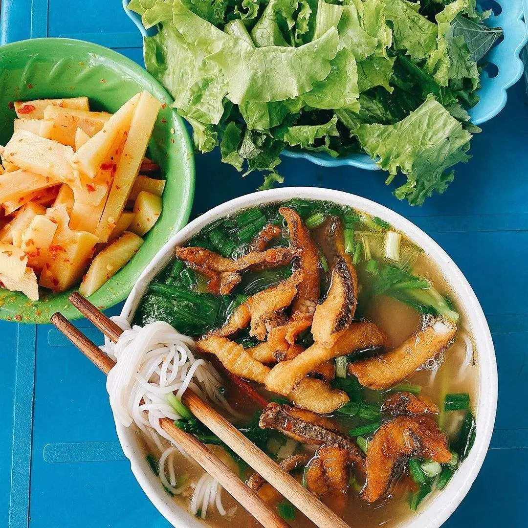 Vừa hít hà vừa say đắm Top quán bún cá cay Hải phòng