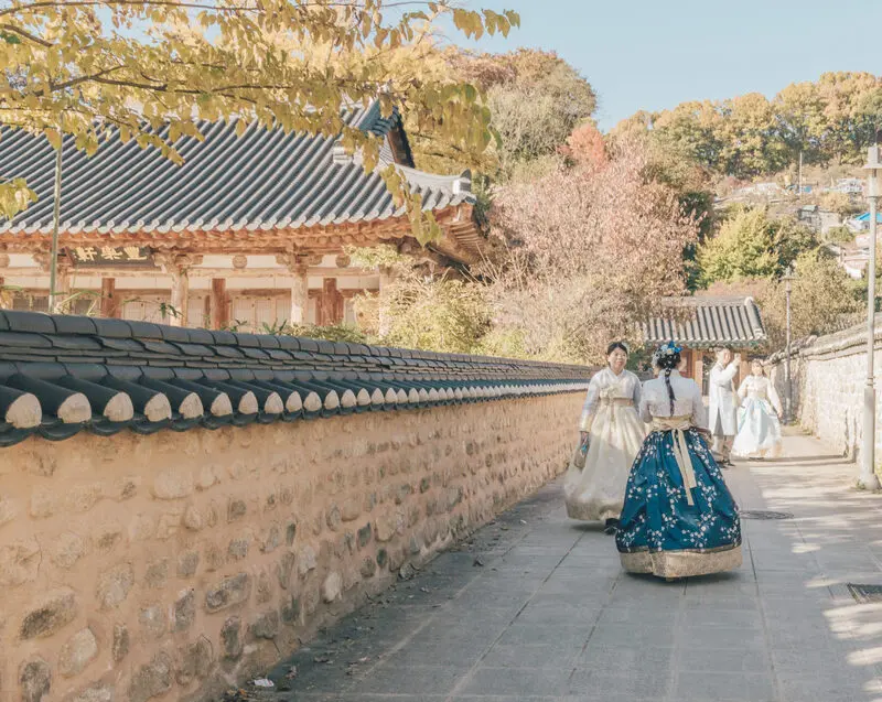 L&agrave;ng Hanok Jeonju b&ecirc;n những m&aacute;i ng&oacute;i đậm m&agrave;u sắc ho&agrave;i niệm 4
