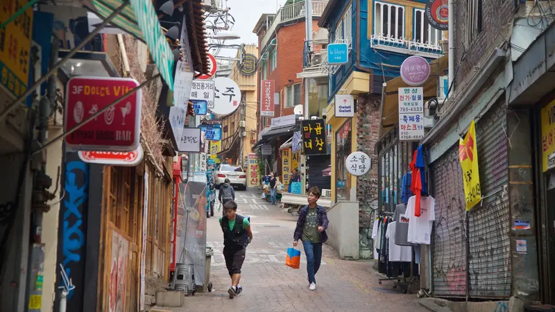 Phố Itaewon trạm dừng ch&acirc;n kh&ocirc;ng ngủ ở Seoul H&agrave;n Quốc 2