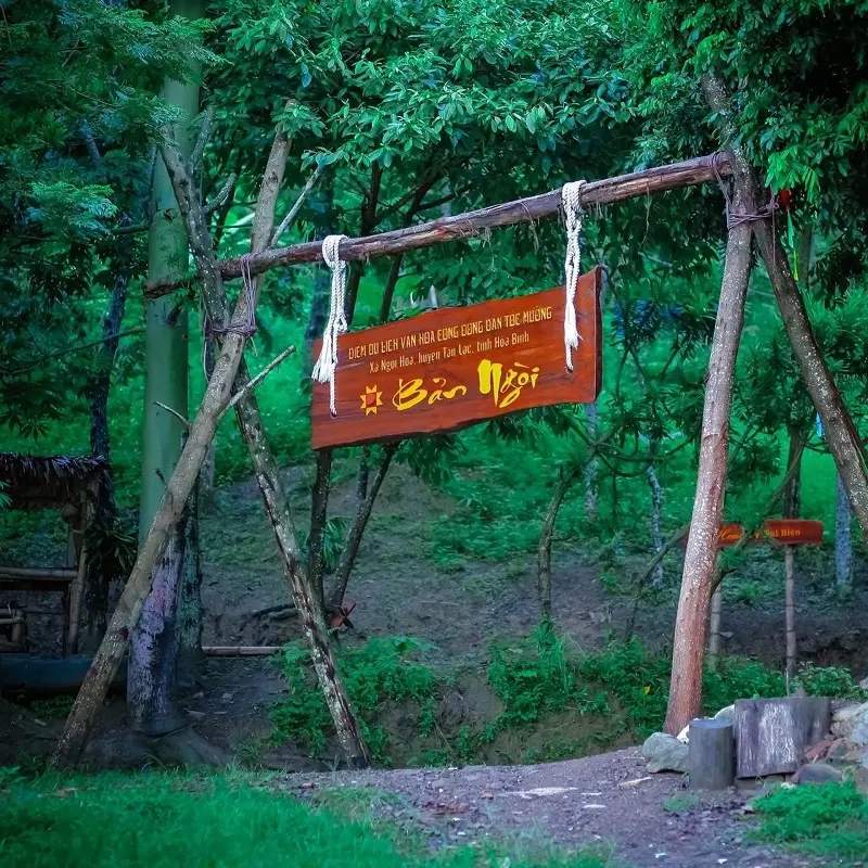 Tắm hồ Thung Nai Hòa Bình, thăm bản làng đậm văn hóa dân tộc 8
