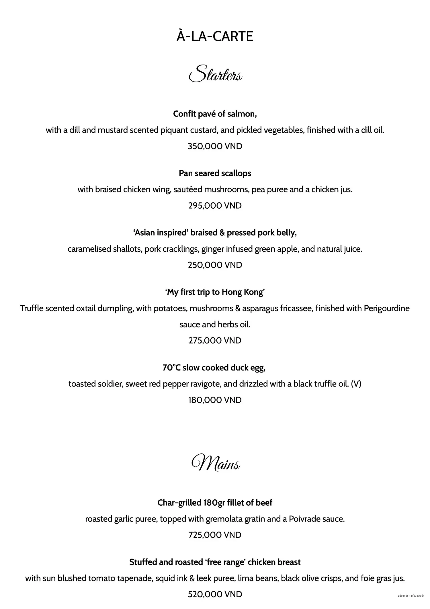 Aubergine49 restaurant Hoi An - Ẩm thực được tạo n&ecirc;n với niềm đam m&ecirc; từ sự ho&agrave;n hảo 5