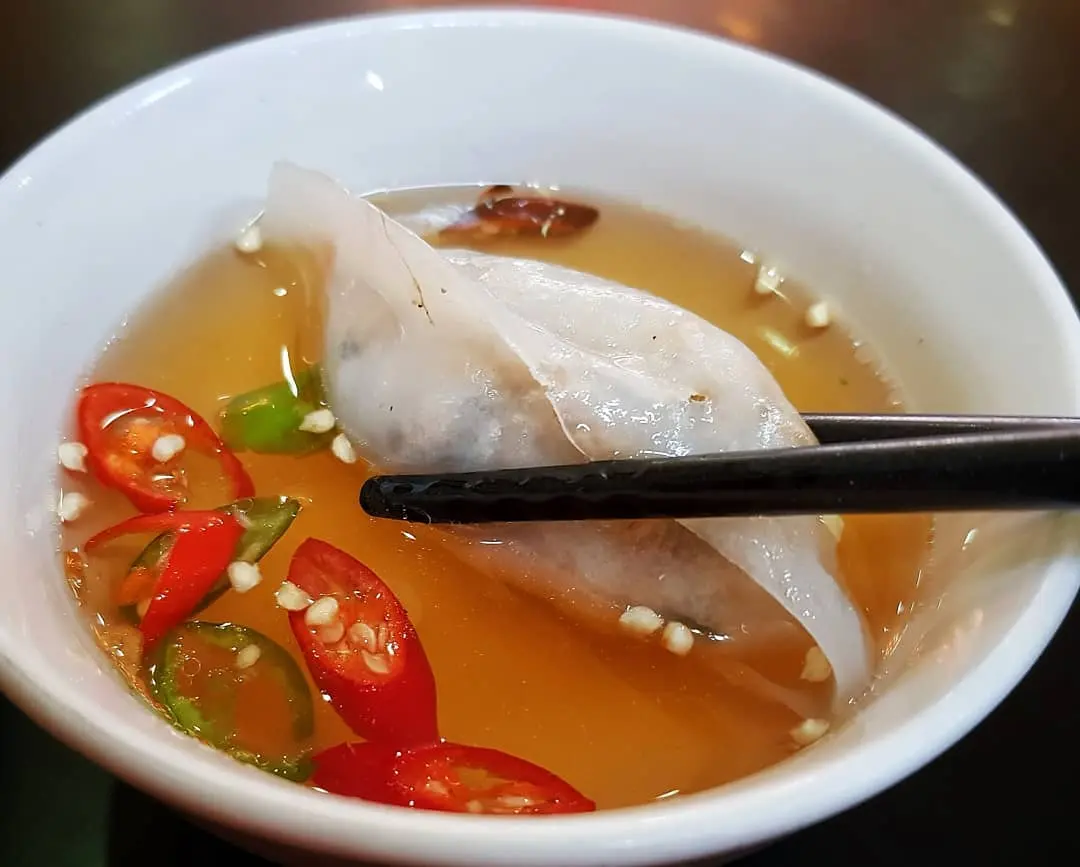 L&ograve; b&aacute;nh bao b&aacute;nh vạc B&ocirc;ng Hồng Trắng Hội An - Loại b&aacute;nh đẹp dịu d&agrave;ng mang hương vị tinh tế 4
