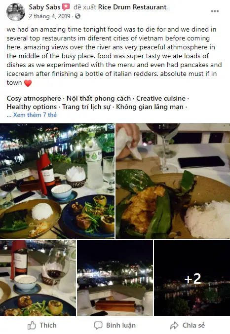 Rice Drum Restaurant Hoi An - Steak house cao cấp phục vụ món bò tơ chất lượng nhất Hội An 14