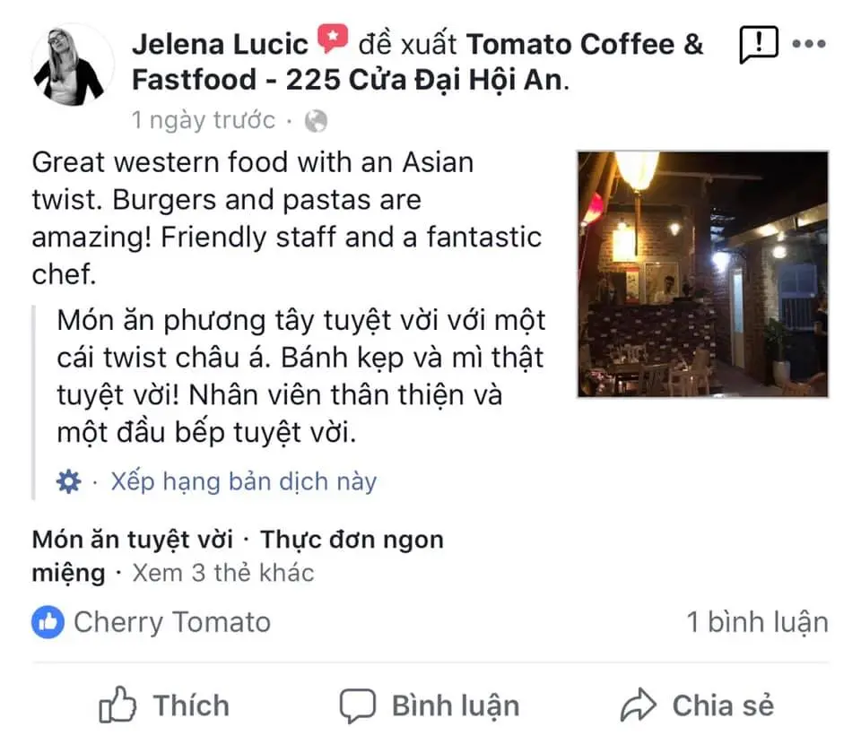 Tomato Italian Restaurant Hoi An - Thưởng thức hương vị &Yacute; ở phố cổ 14