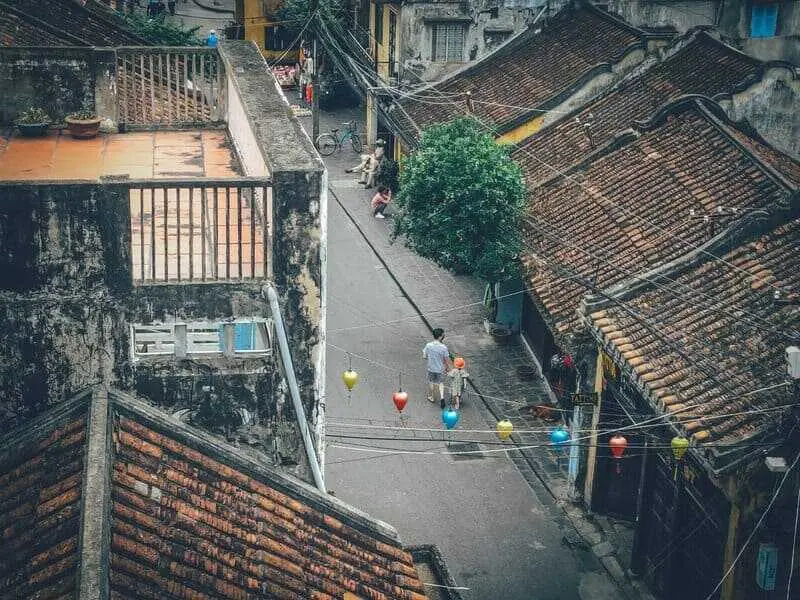 C&oacute; một Hội An cổ k&iacute;nh với g&oacute;c nh&igrave;n từ lầu cao 3