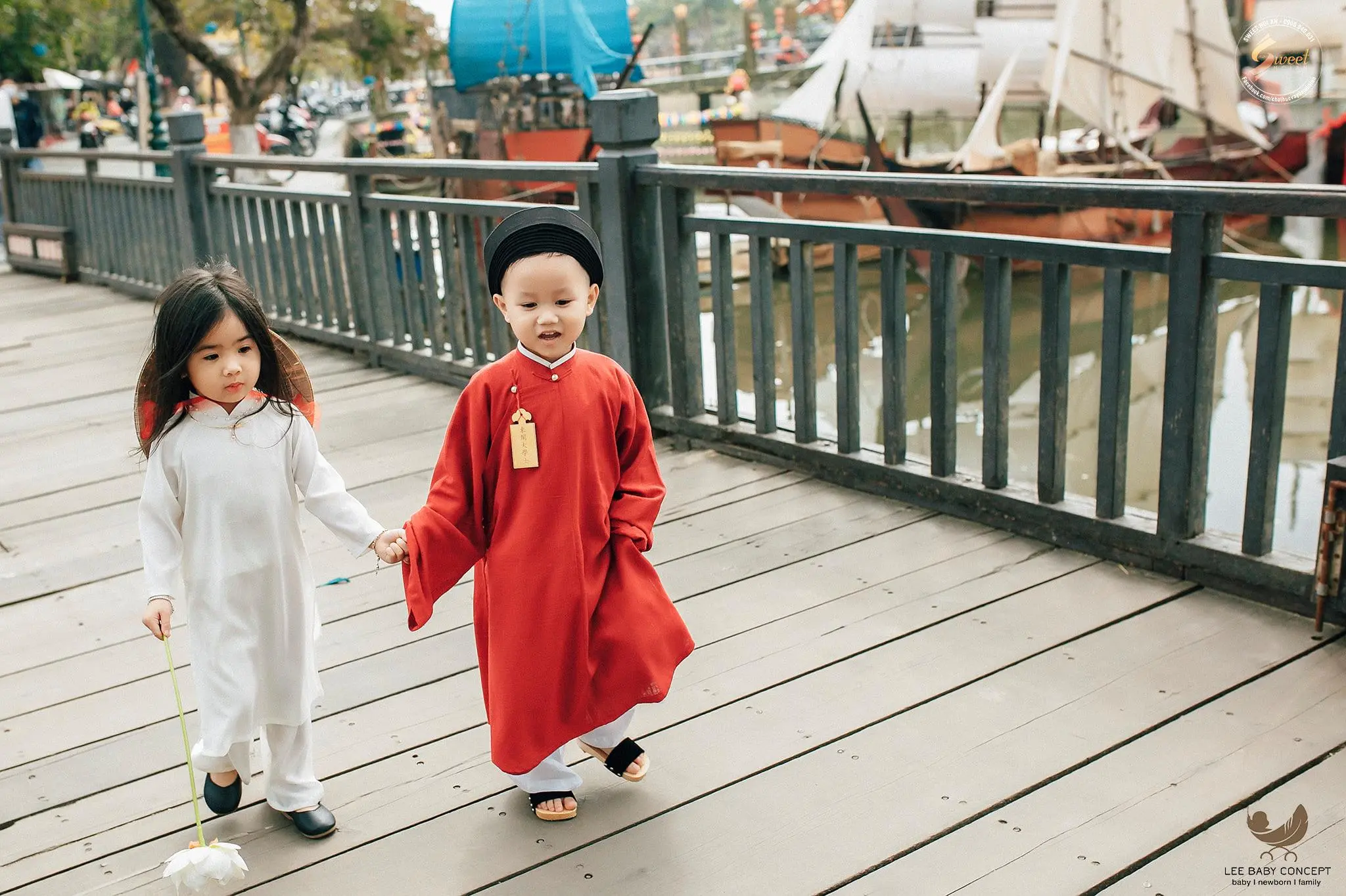 Moon & Sunny - Hai thiên thần nhí đáng yêu phá đảo Hội An qua lăng kính của Phúc Lee