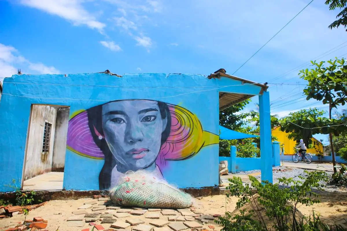 Kh&aacute;m ph&aacute; tour nửa ng&agrave;y tham quan l&agrave;ng b&iacute;ch họa Tam Thanh Hội An 13