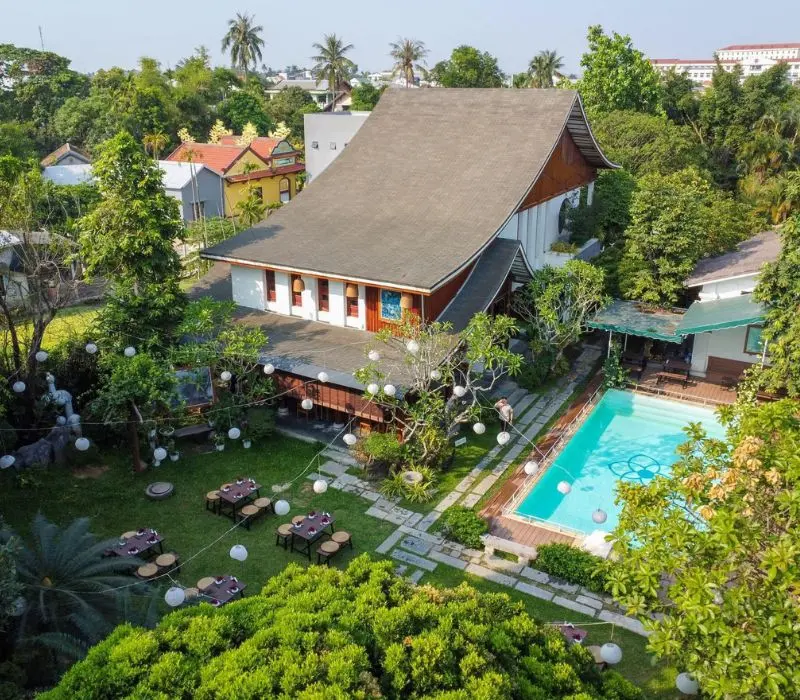 An Nhien Garden Vegetarian: Vườn ẩm thực thanh bình trong lòng Huế