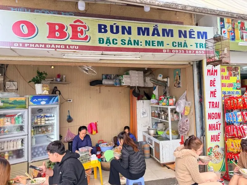 10 qu&aacute;n b&uacute;n mắm n&ecirc;m Huế ngon đ&uacute;ng vị, d&acirc;n địa phương hay gh&eacute; 2