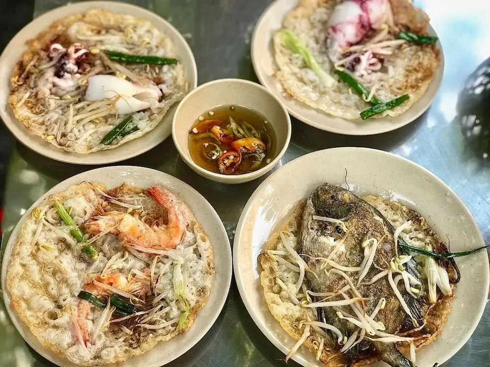 Bánh xèo cá kình làng Chuồn – Bánh xèo có nguyên con cá lạ hen? 4