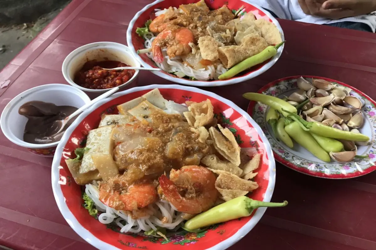 Bún giấm nuốc - Hương vị của mảnh đất Cố đô 9