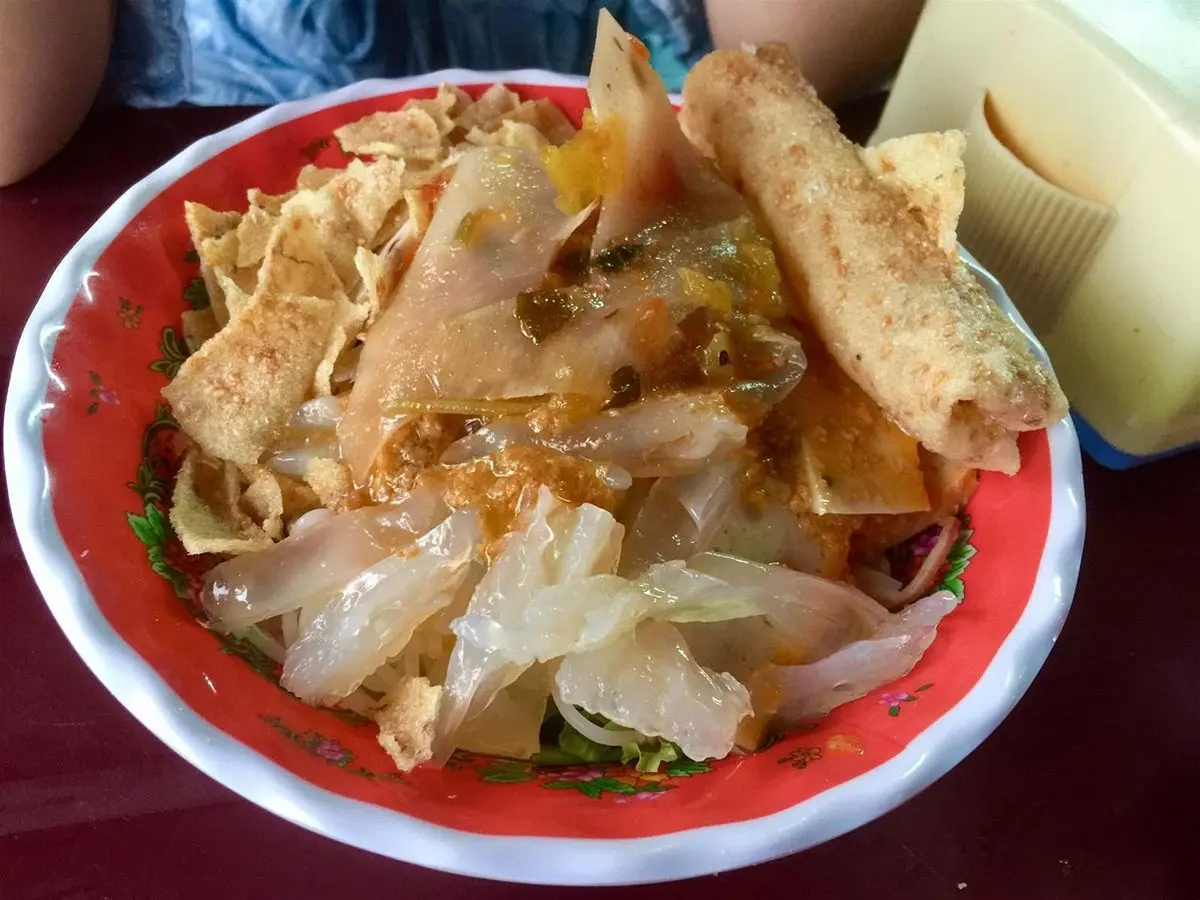 Bún giấm nuốc - Hương vị của mảnh đất Cố đô 5