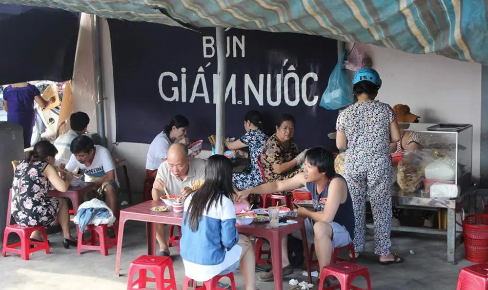 Bún giấm nuốc - Hương vị của mảnh đất Cố đô 8