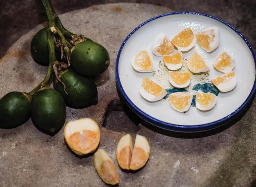 Kẹo cau - M&oacute;n ăn vặt tuổi thơ ngọt ng&agrave;o xứ Huế 2
