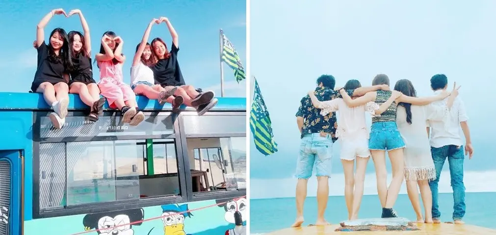 Khám phá Bus Café – Quán cà phê có view biển cực đẹp tại Huế 6