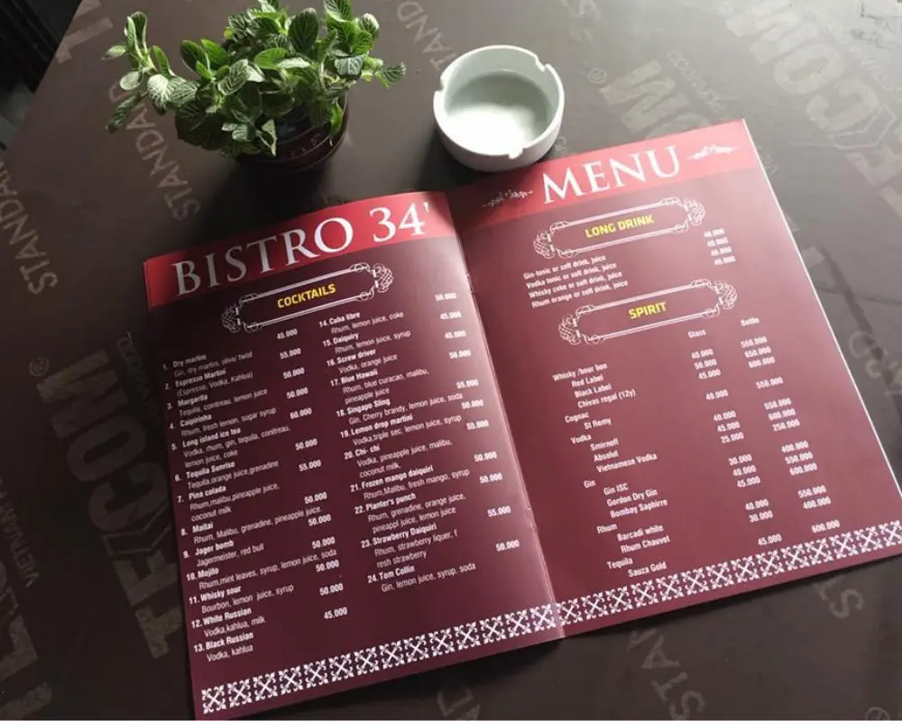 Nh&agrave; h&agrave;ng Bistro 34' Huế - Điểm thư gi&atilde;n cuối tuần d&agrave;nh cho t&iacute;n đồ đam m&ecirc; ẩm thực &Aacute; &Acirc;u 6