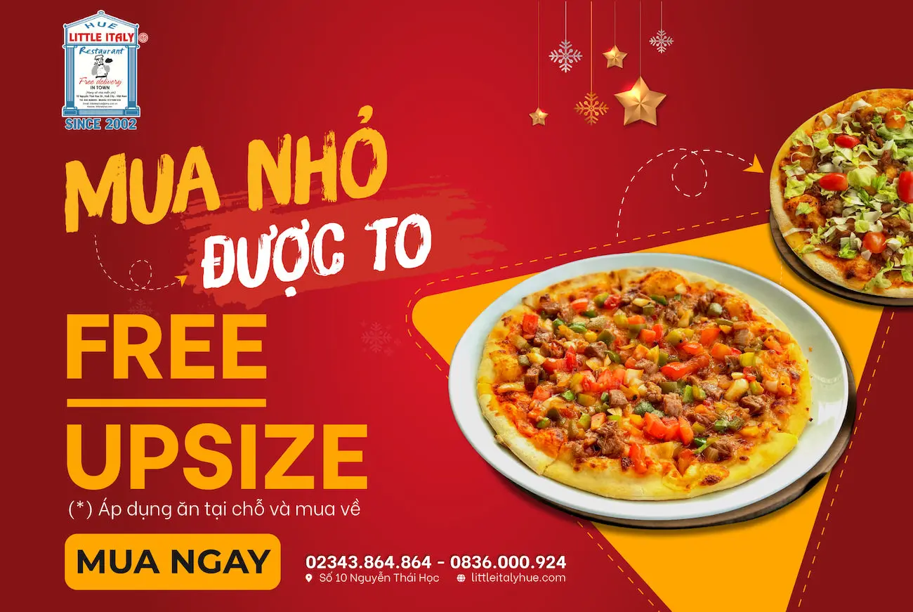 &Ocirc; k&igrave;a Little Italy Restaurant &ndash; Nh&agrave; h&agrave;ng &Yacute; đầu ti&ecirc;n ở Huế 4