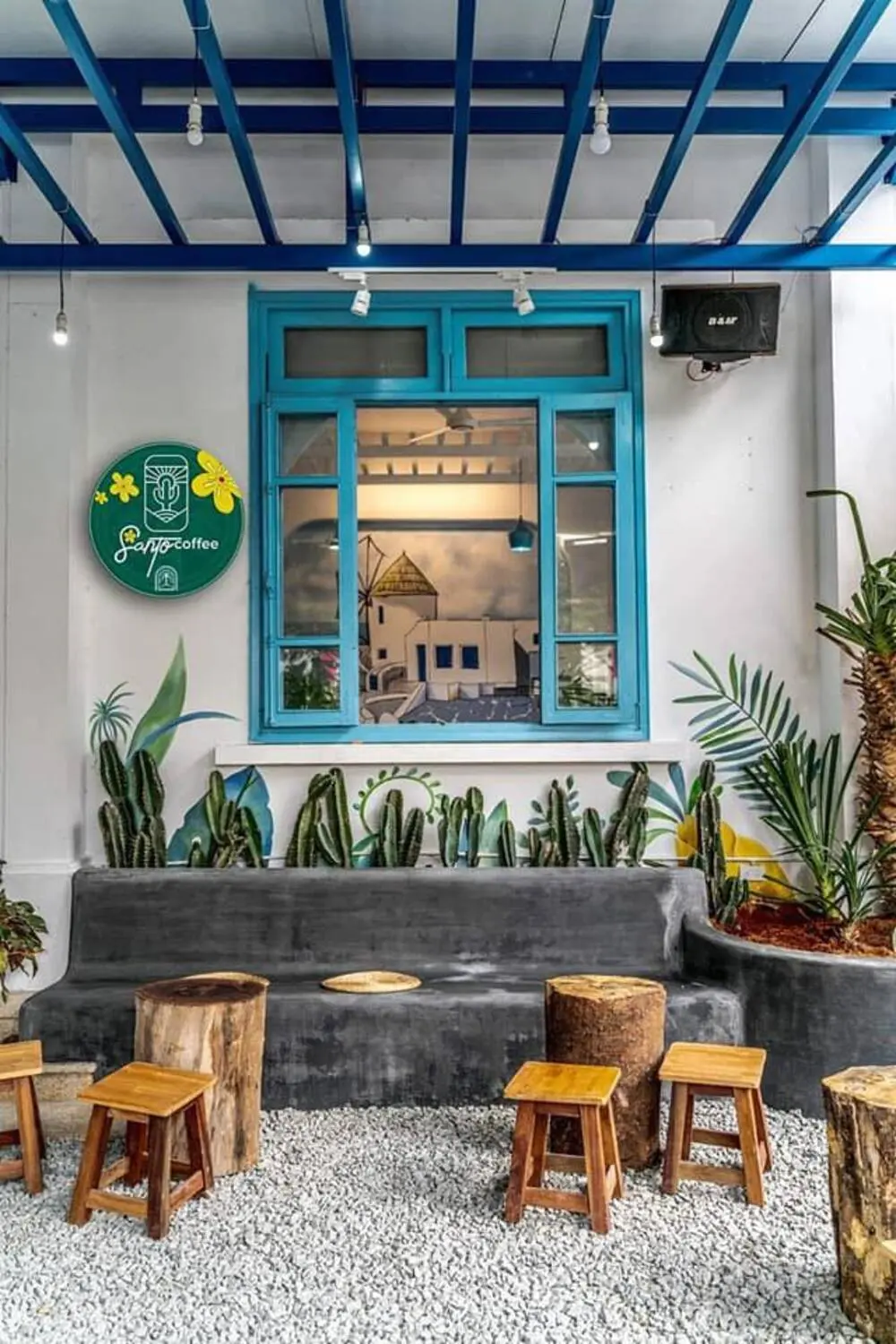 Santo Cafe Huế &ndash; Santorini thu nhỏ giữa l&ograve;ng th&agrave;nh phố 5