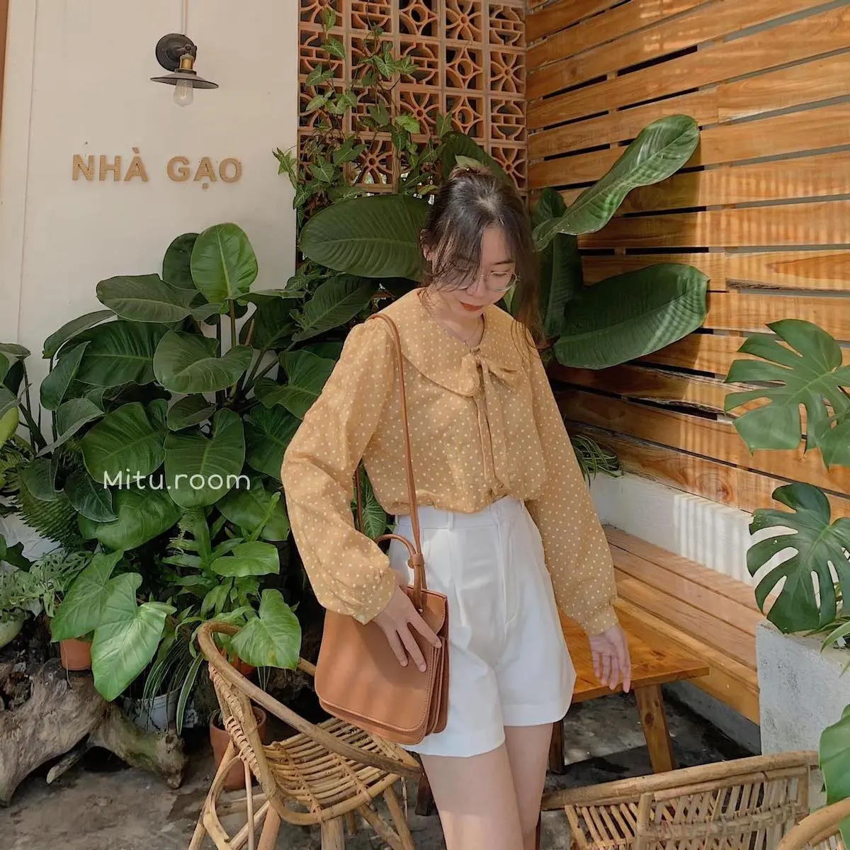 Xinh xỉu địa điểm check-in kh&ocirc;ng g&oacute;c chết - Tiệm nước &eacute;p Nh&agrave; Gạo 19