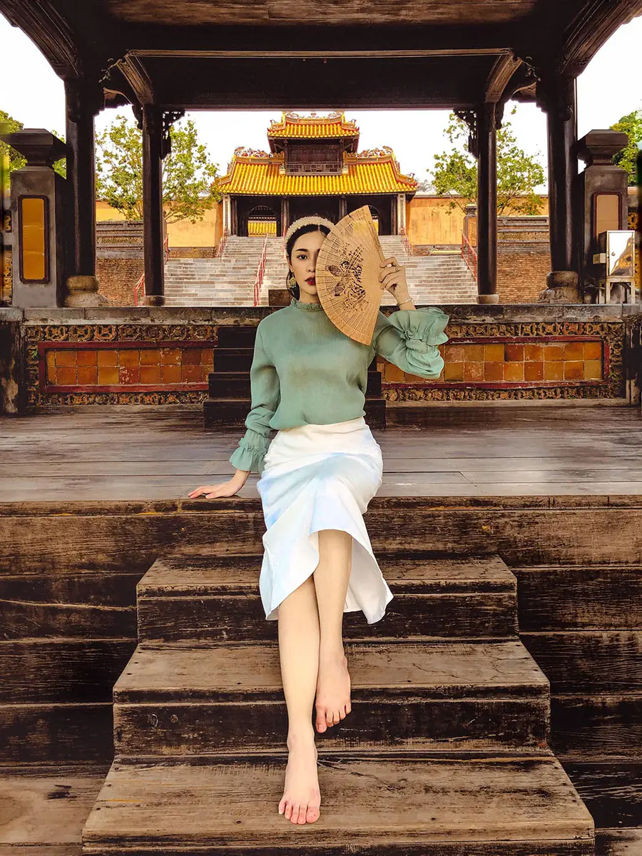 Check in Lăng Tự Đức qua bộ ảnh ấn tượng của cô bạn Vy Ngân 4