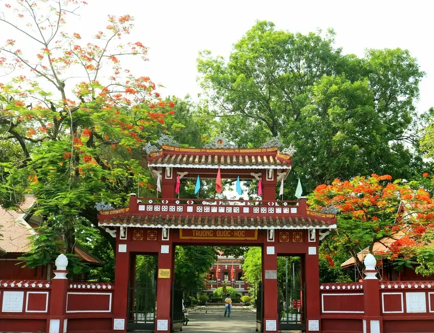 Lịm tim với loạt ảnh check-in m&ugrave;a hoa phượng khi đi du lịch Huế 12