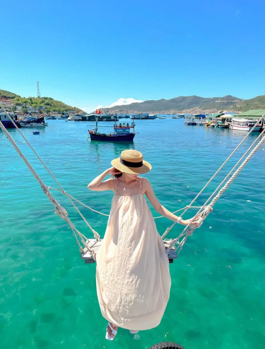 Hai ng&agrave;y kh&aacute;m ph&aacute; Đảo B&igrave;nh Hưng si&ecirc;u th&uacute; vị c&ugrave;ng Nguyễn Thu Trang 5