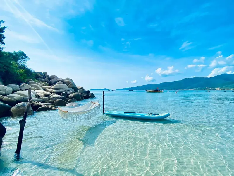 H&agrave;nh tr&igrave;nh kh&aacute;m ph&aacute; đảo B&igrave;nh Hưng thơ mộng, thanh b&igrave;nh 6