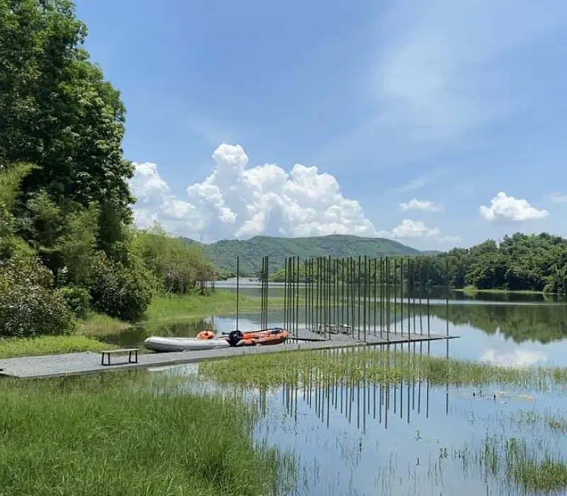 Làng Nhỏ (Hồ Láng Nhớt), điểm cắm trại yên bình cực gần Nha Trang