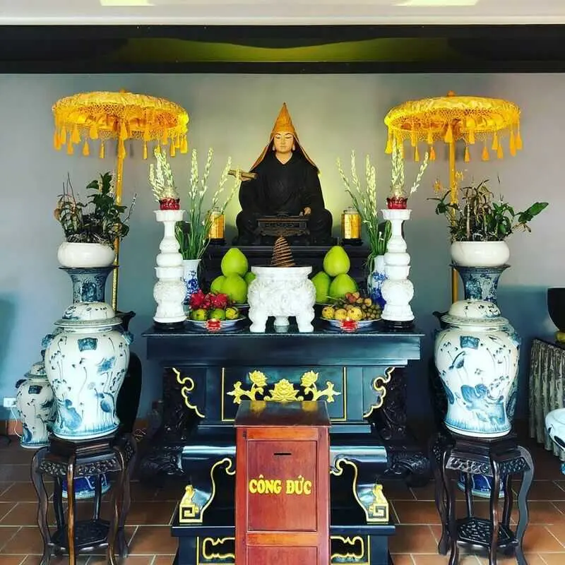 Ch&ugrave;a Ph&ugrave; Dung (ch&ugrave;a Ph&ugrave; Cừ) H&agrave; Ti&ecirc;n, c&ocirc;ng tr&igrave;nh cổ k&iacute;nh đẹp mắt 3