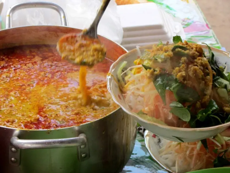 B&uacute;n k&egrave;n H&agrave; Ti&ecirc;n v&agrave; hương vị d&acirc;n d&atilde;, đậm đ&agrave; chất Ki&ecirc;n Giang 5