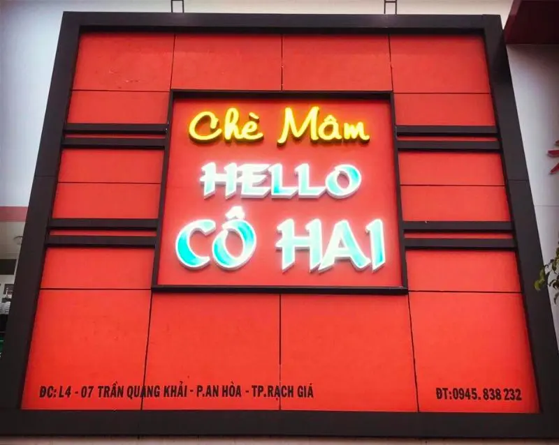 Ch&egrave; M&acirc;m Hello C&ocirc; Hai, điểm ăn vặt d&agrave;nh cho hội m&ecirc; đồ ngọt 2