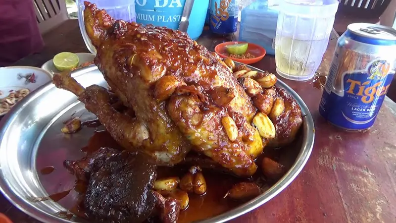 Gà nướng Hòn Sơn, đặc sản không thể bỏ lỡ khi đến Kiên Giang 5