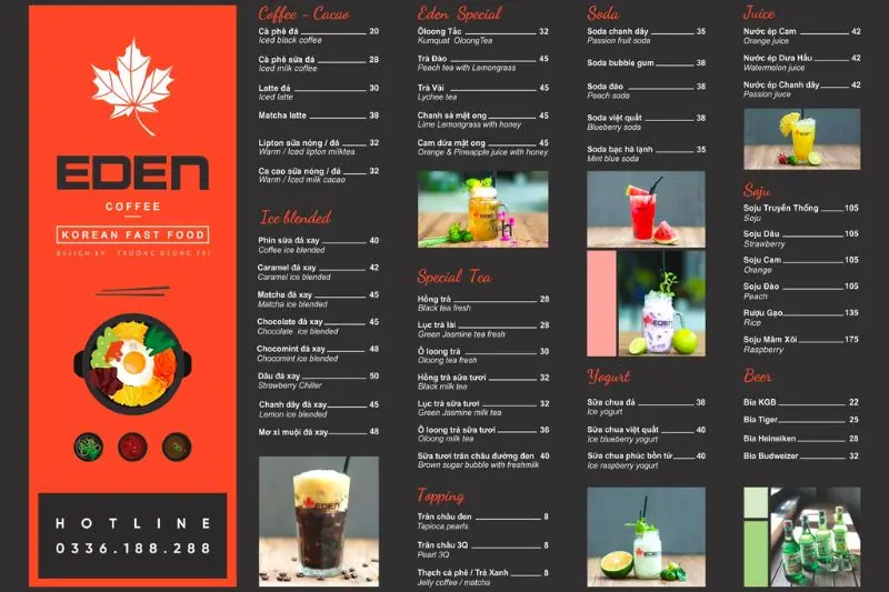 Gh&eacute; EDEN Coffee trải nghiệm m&ocirc; h&igrave;nh phục vụ 2 trong 1 3