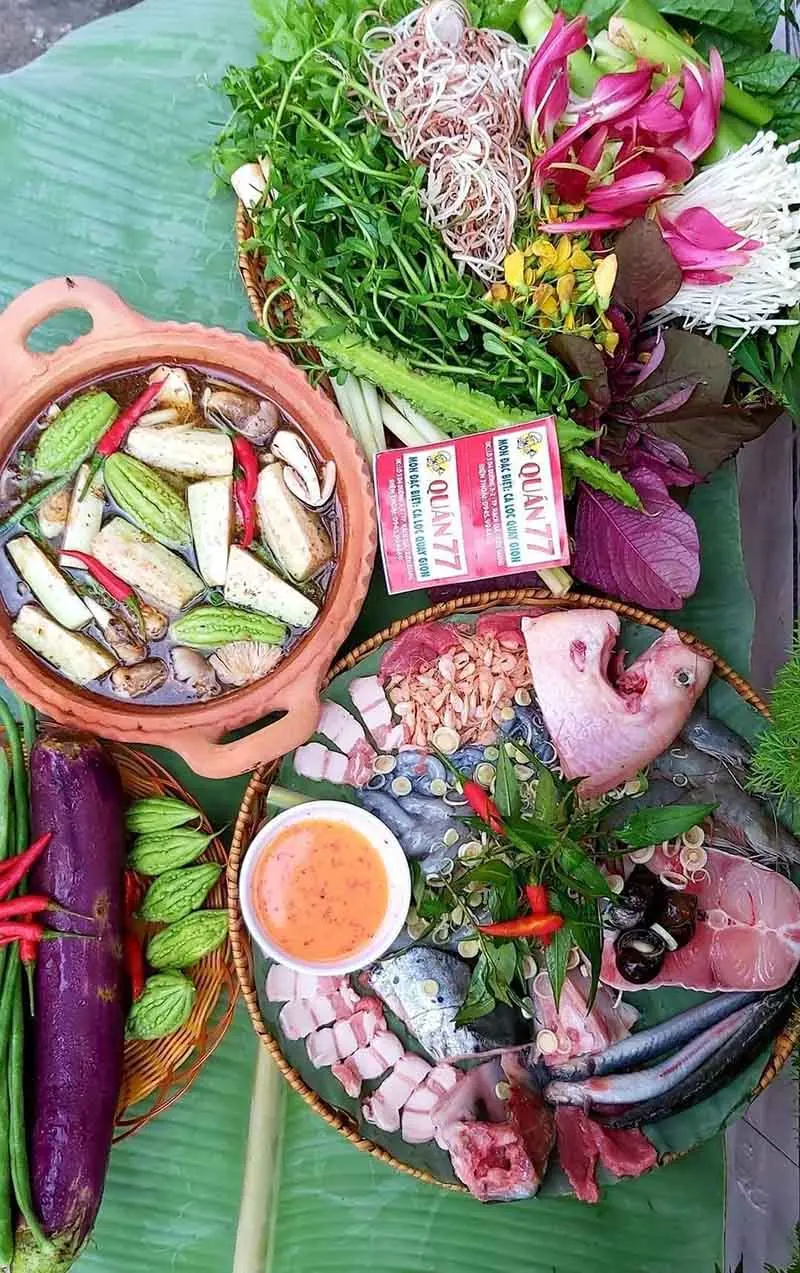 Gh&eacute; Qu&aacute;n ốc 77 thưởng thức hải sản b&igrave;nh d&acirc;n cực kỳ hấp dẫn 6