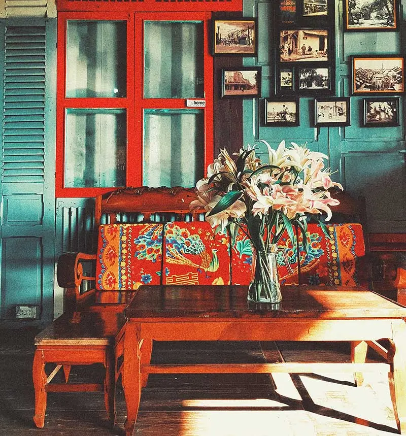 Home coffee v&agrave; kh&ocirc;ng gian mang đậm m&agrave;u sắc truyền thống 5