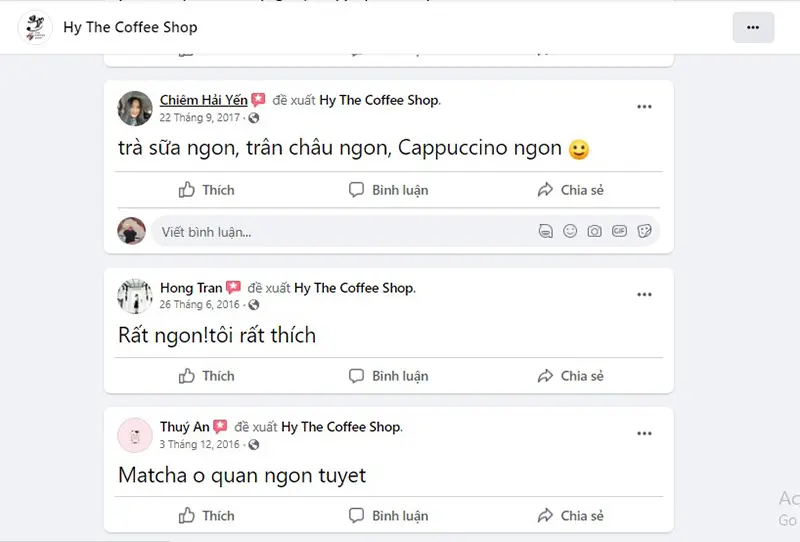 Hy the coffee shop và không gian cà phê trẻ trung, hiện đại 10