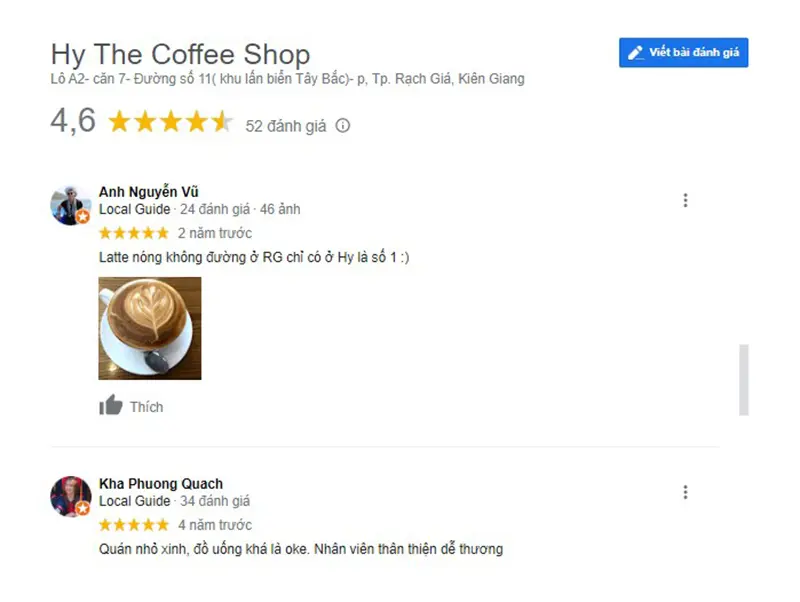 Hy the coffee shop và không gian cà phê trẻ trung, hiện đại 11