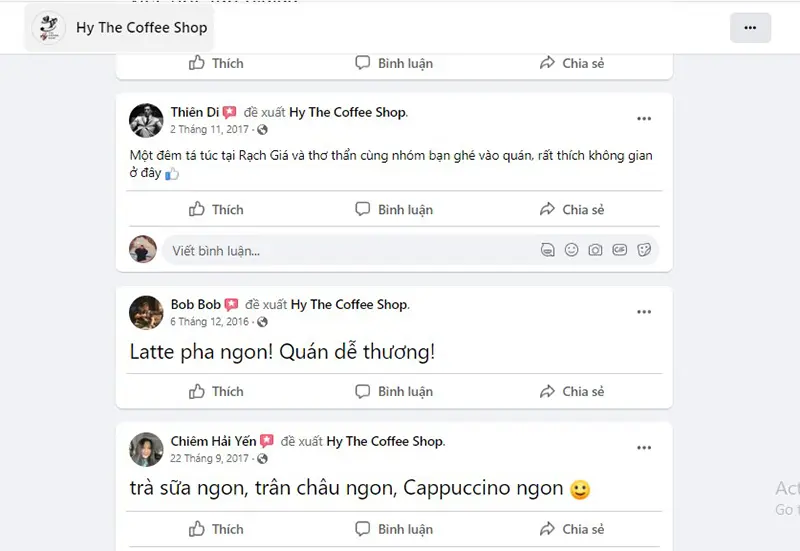 Hy the coffee shop và không gian cà phê trẻ trung, hiện đại 9