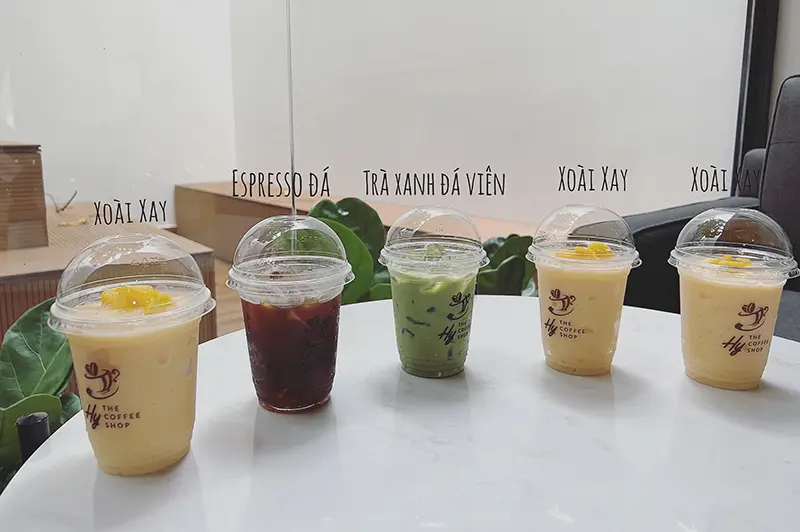 Hy the coffee shop và không gian cà phê trẻ trung, hiện đại 6